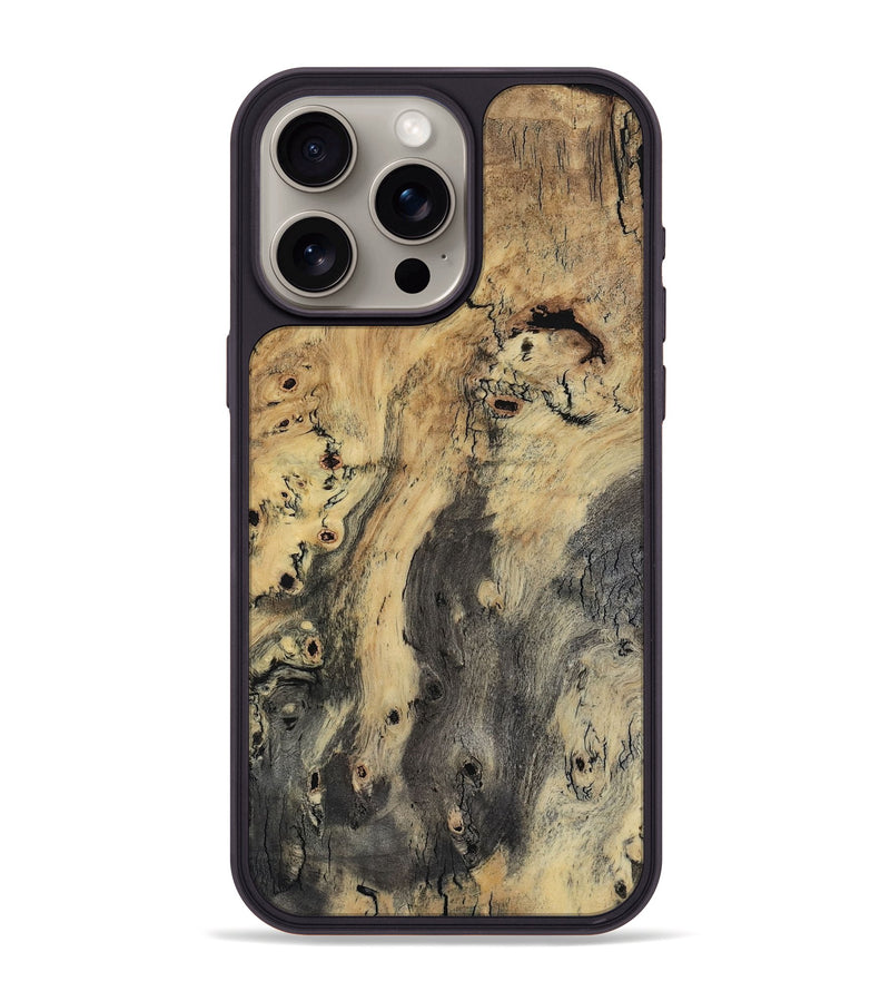 iPhone 15 Pro Max Wood Phone Case - Leander (Wood Burl, 799785)