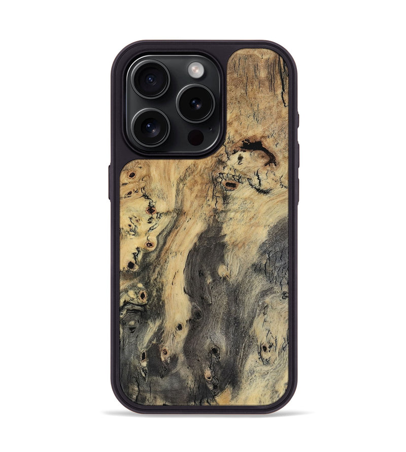 iPhone 15 Pro Wood Phone Case - Leander (Wood Burl, 799785)