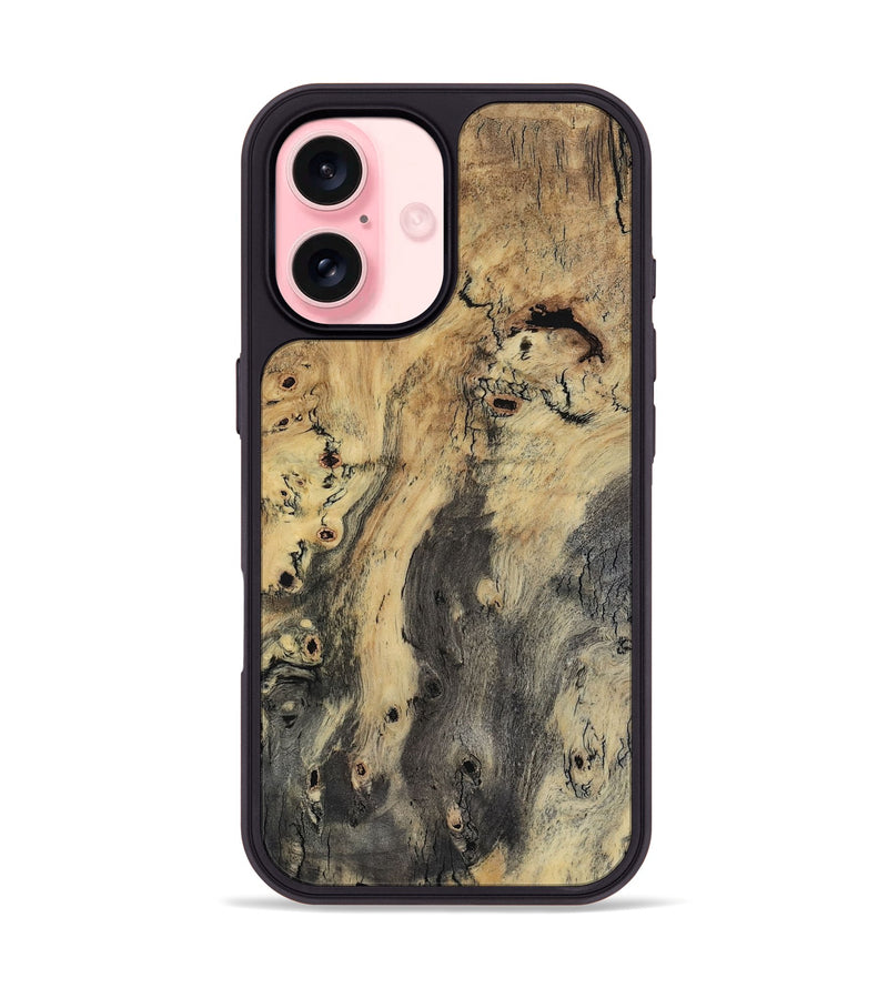 iPhone 16 Wood Phone Case - Leander (Wood Burl, 799785)