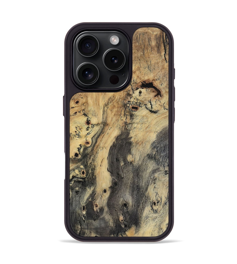 iPhone 16 Pro Wood Phone Case - Leander (Wood Burl, 799785)