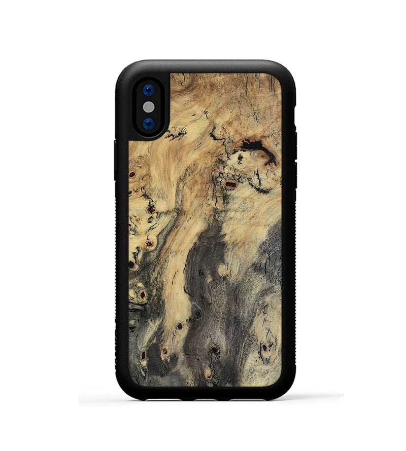 iPhone Xs Wood Phone Case - Leander (Wood Burl, 799785)