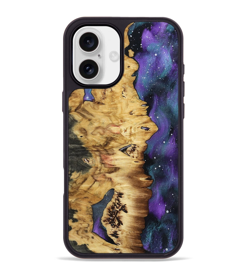 iPhone 16 Plus Wood Phone Case - Travis (Cosmos, 799786)
