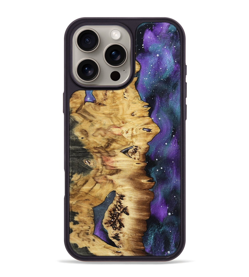 iPhone 16 Pro Max Wood Phone Case - Travis (Cosmos, 799786)