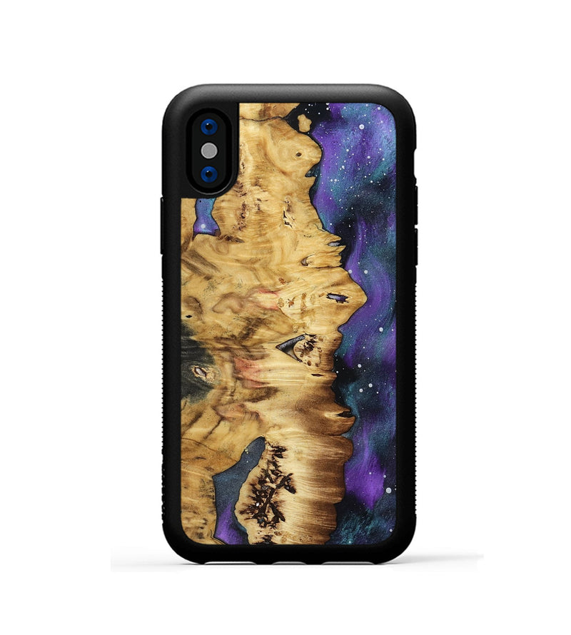 iPhone Xs Wood Phone Case - Travis (Cosmos, 799786)