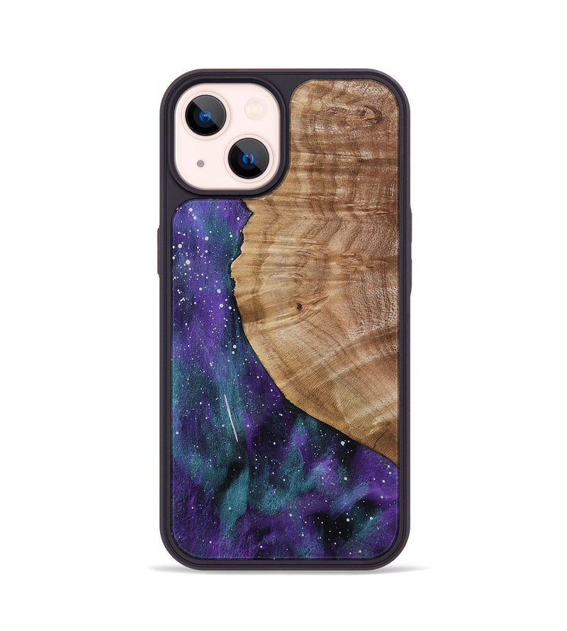 iPhone 14 Wood Phone Case - Jean (Cosmos, 799787)