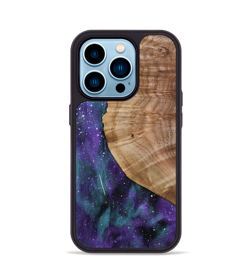 iPhone 14 Pro Wood Phone Case - Jean (Cosmos, 799787)