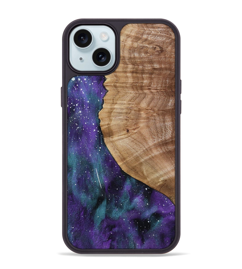 iPhone 15 Plus Wood Phone Case - Jean (Cosmos, 799787)