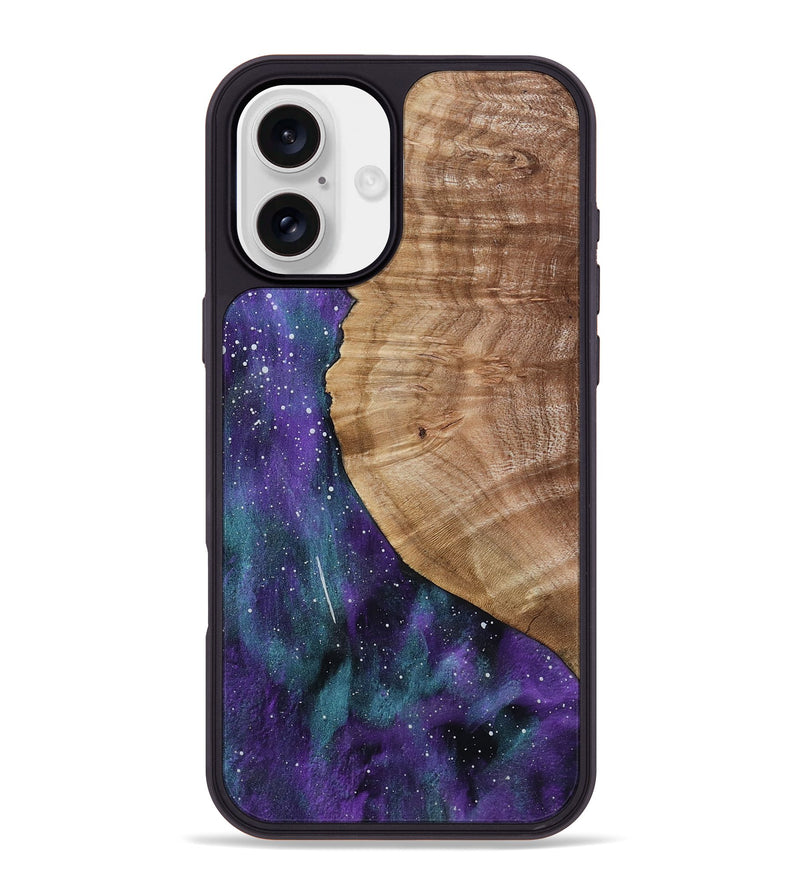 iPhone 16 Plus Wood Phone Case - Jean (Cosmos, 799787)