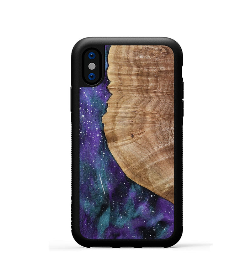 iPhone Xs Wood Phone Case - Jean (Cosmos, 799787)