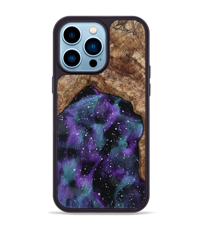 iPhone 14 Pro Max Wood Phone Case - Lenora (Cosmos, 799790)