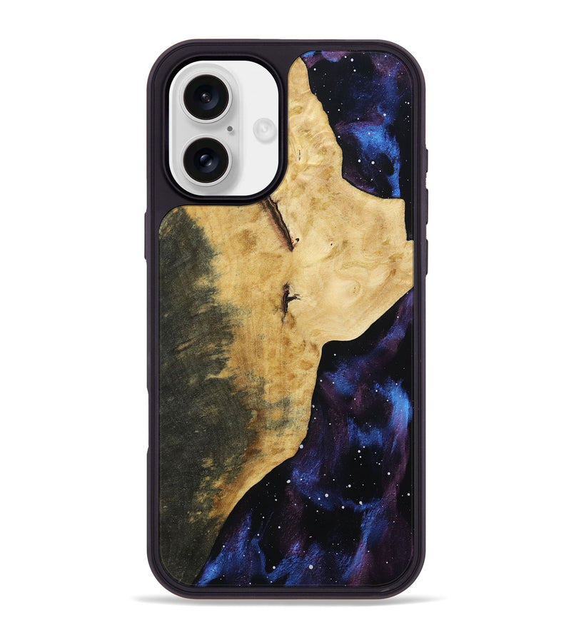 iPhone 16 Plus Wood Phone Case - Icie (Cosmos, 799791)