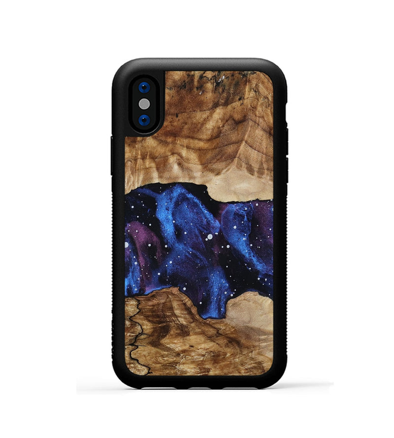 iPhone Xs Wood Phone Case - Hershel (Cosmos, 799792)