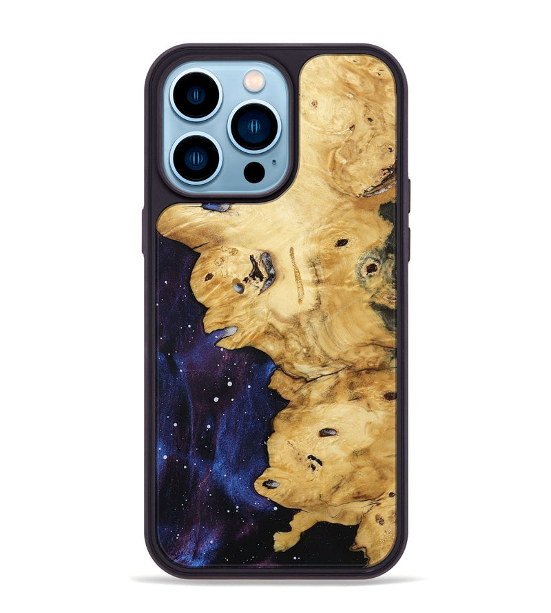 iPhone 14 Pro Max Wood Phone Case - Gideon (Cosmos, 799793)