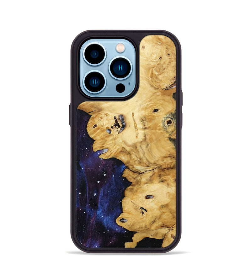iPhone 14 Pro Wood Phone Case - Gideon (Cosmos, 799793)