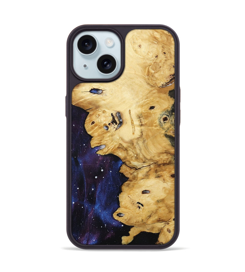 iPhone 15 Wood Phone Case - Gideon (Cosmos, 799793)