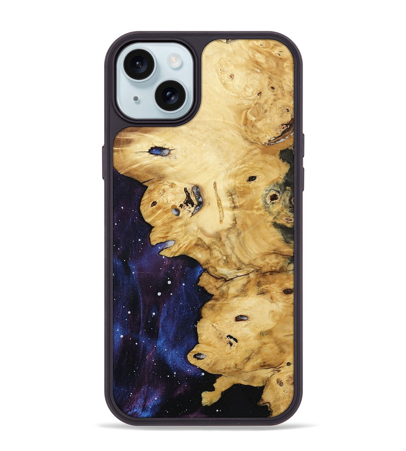 iPhone 15 Plus Wood Phone Case - Gideon (Cosmos, 799793)