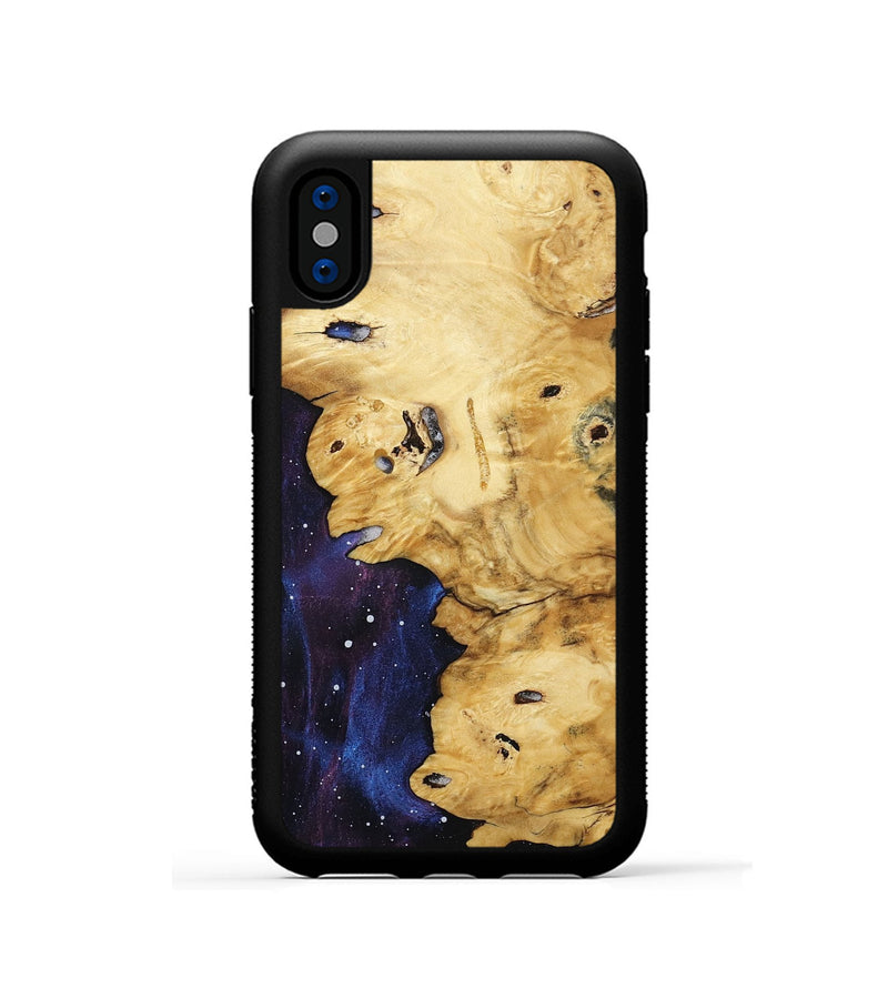 iPhone Xs Wood Phone Case - Gideon (Cosmos, 799793)