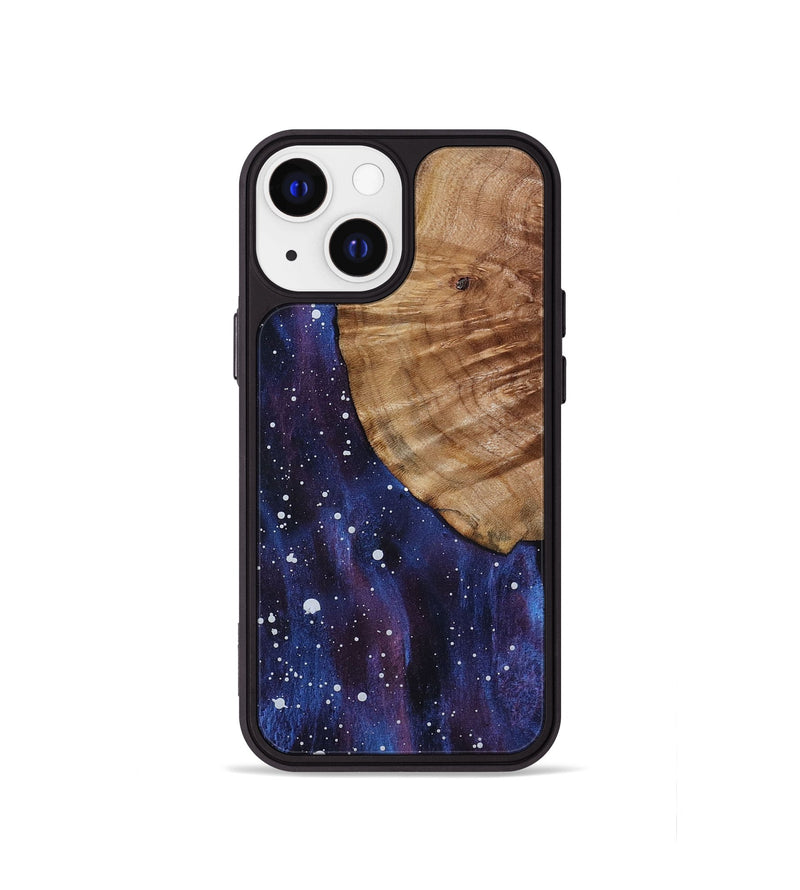 iPhone 13 mini Wood Phone Case - Kitty (Cosmos, 799794)