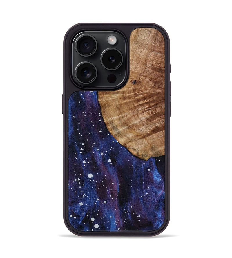iPhone 15 Pro Wood Phone Case - Kitty (Cosmos, 799794)
