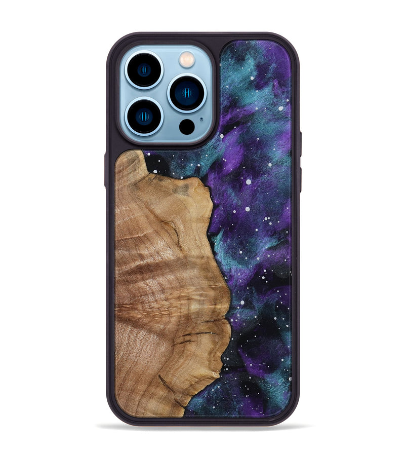 iPhone 14 Pro Max Wood Phone Case - Anabel (Cosmos, 799795)