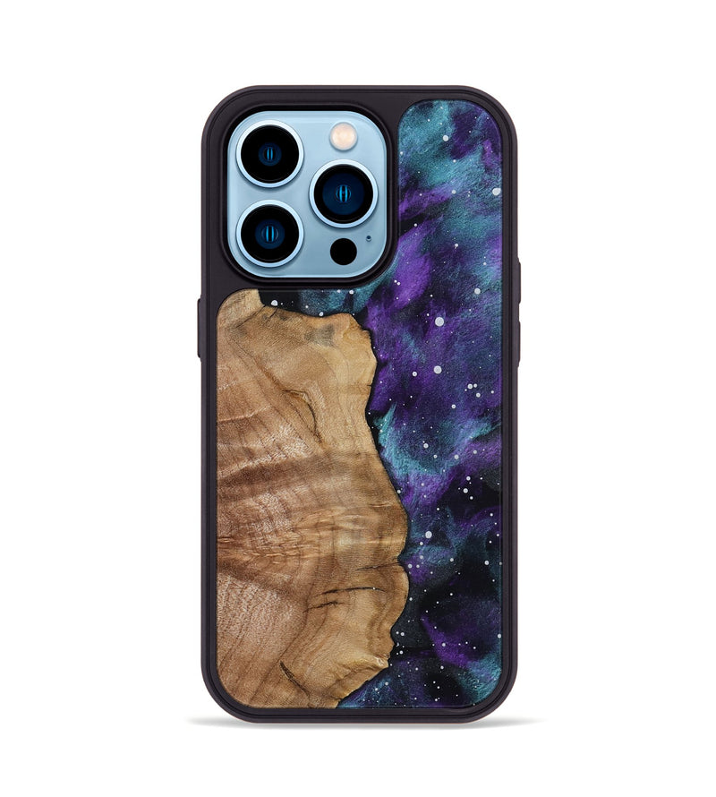 iPhone 14 Pro Wood Phone Case - Anabel (Cosmos, 799795)