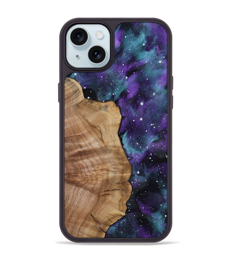 iPhone 15 Plus Wood Phone Case - Anabel (Cosmos, 799795)