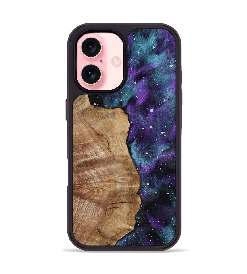 iPhone 16 Wood Phone Case - Anabel (Cosmos, 799795)