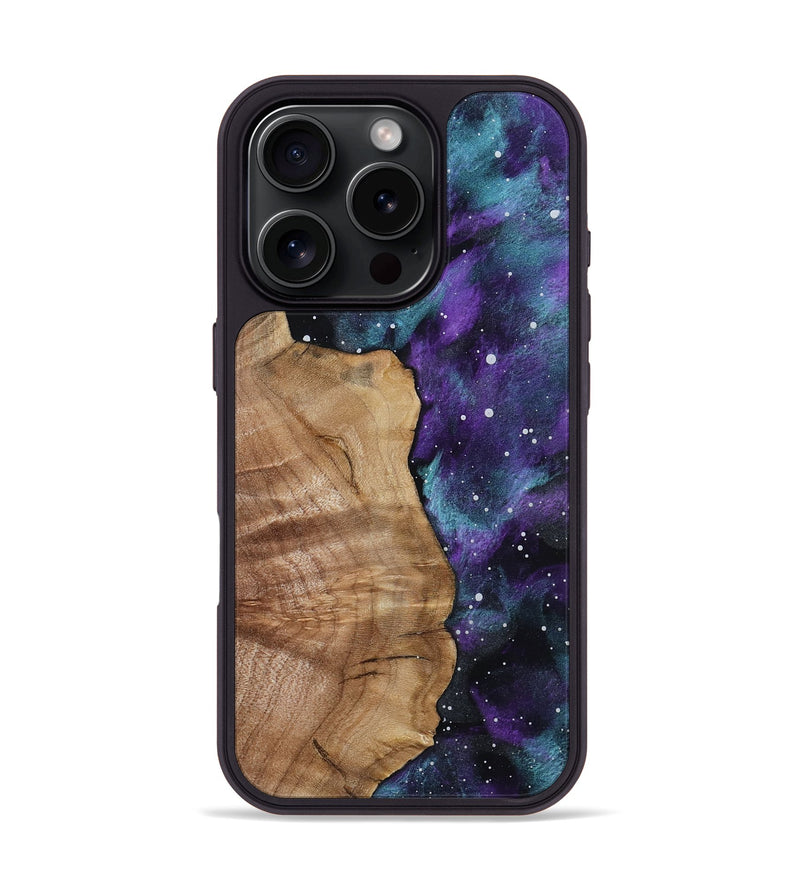 iPhone 16 Pro Wood Phone Case - Anabel (Cosmos, 799795)