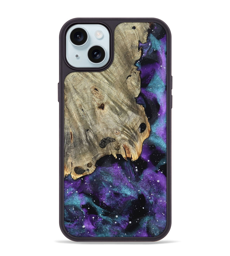 iPhone 15 Plus Wood Phone Case - Vito (Cosmos, 799797)