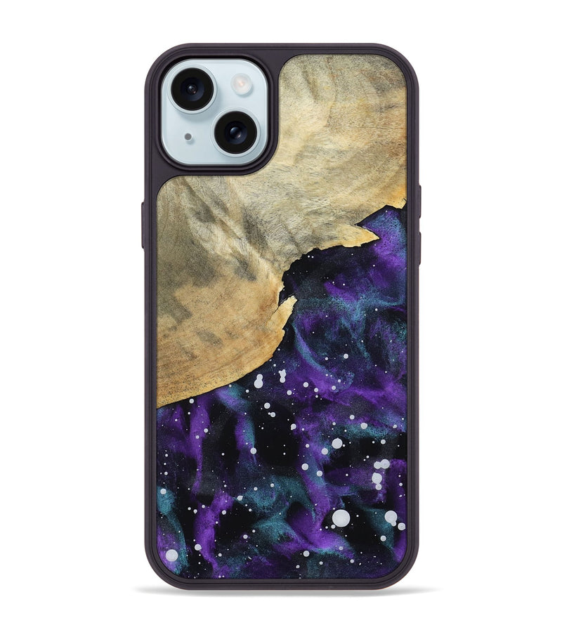iPhone 15 Plus Wood Phone Case - Kamila (Cosmos, 799798)