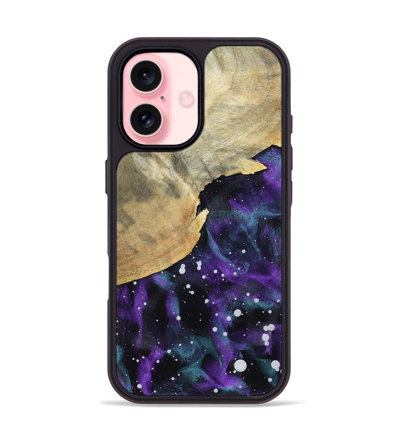iPhone 16 Wood Phone Case - Kamila (Cosmos, 799798)