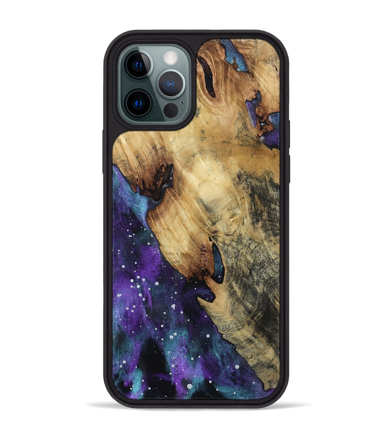 iPhone 12 Pro Max Wood Phone Case - Aedan (Cosmos, 799799)