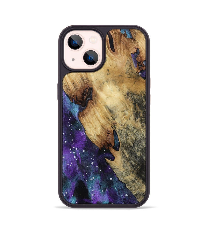 iPhone 14 Wood Phone Case - Aedan (Cosmos, 799799)