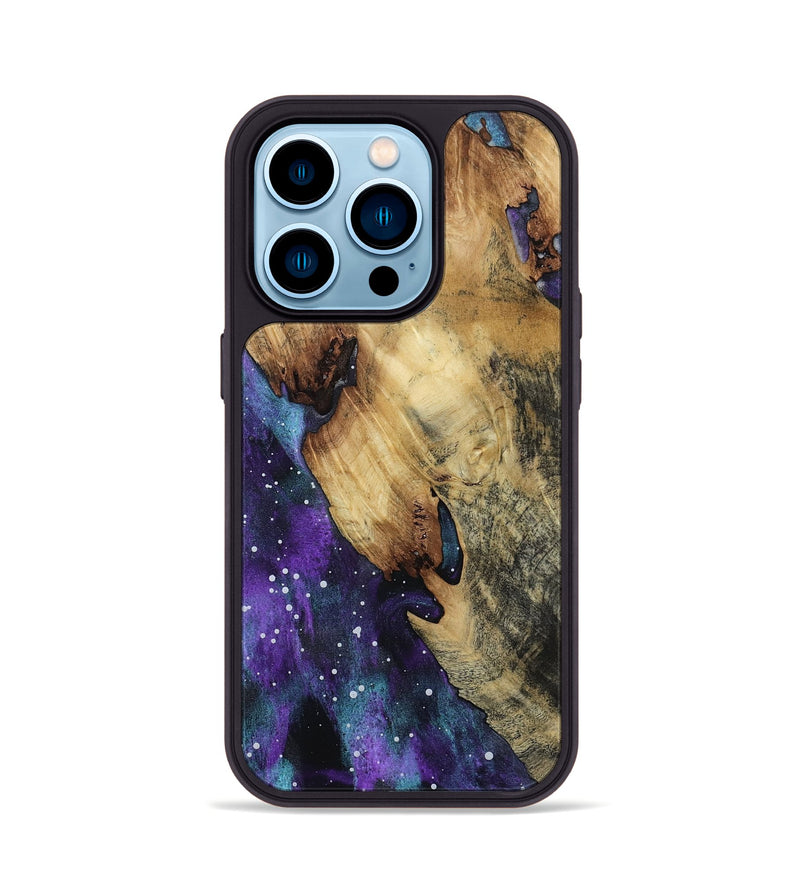 iPhone 14 Pro Wood Phone Case - Aedan (Cosmos, 799799)