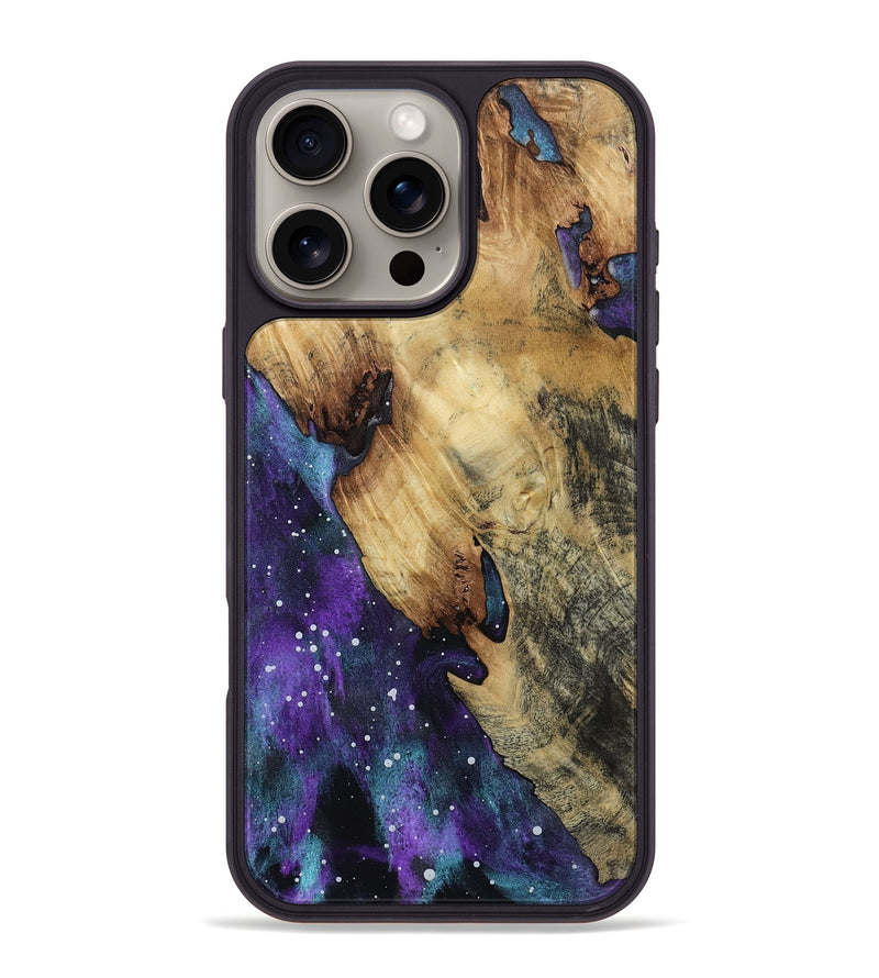 iPhone 16 Pro Max Wood Phone Case - Aedan (Cosmos, 799799)