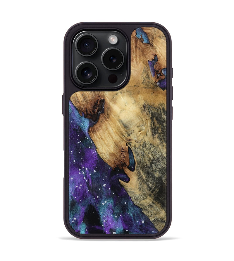 iPhone 16 Pro Wood Phone Case - Aedan (Cosmos, 799799)