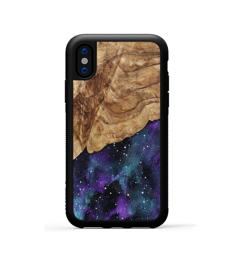 iPhone Xs Wood Phone Case - Era (Cosmos, 799800)