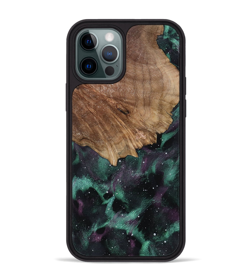 iPhone 12 Pro Max Wood Phone Case - Leon (Cosmos, 799801)