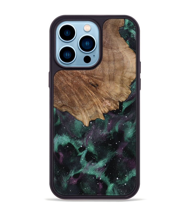 iPhone 14 Pro Max Wood Phone Case - Leon (Cosmos, 799801)