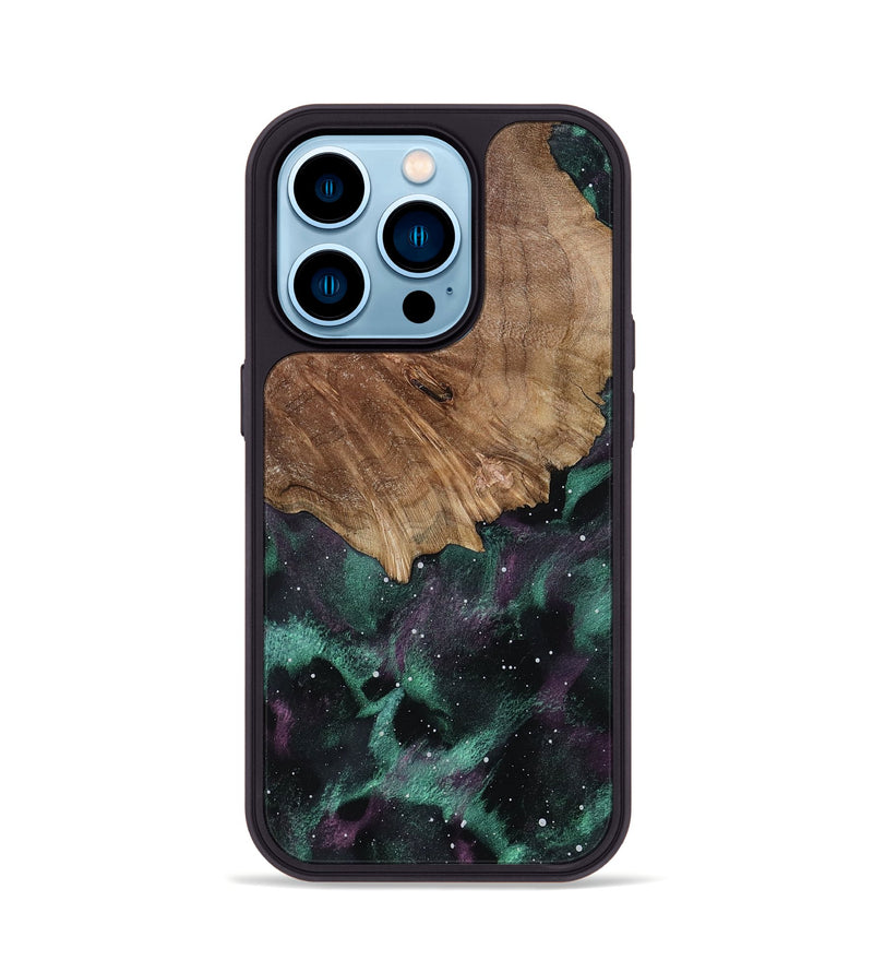 iPhone 14 Pro Wood Phone Case - Leon (Cosmos, 799801)