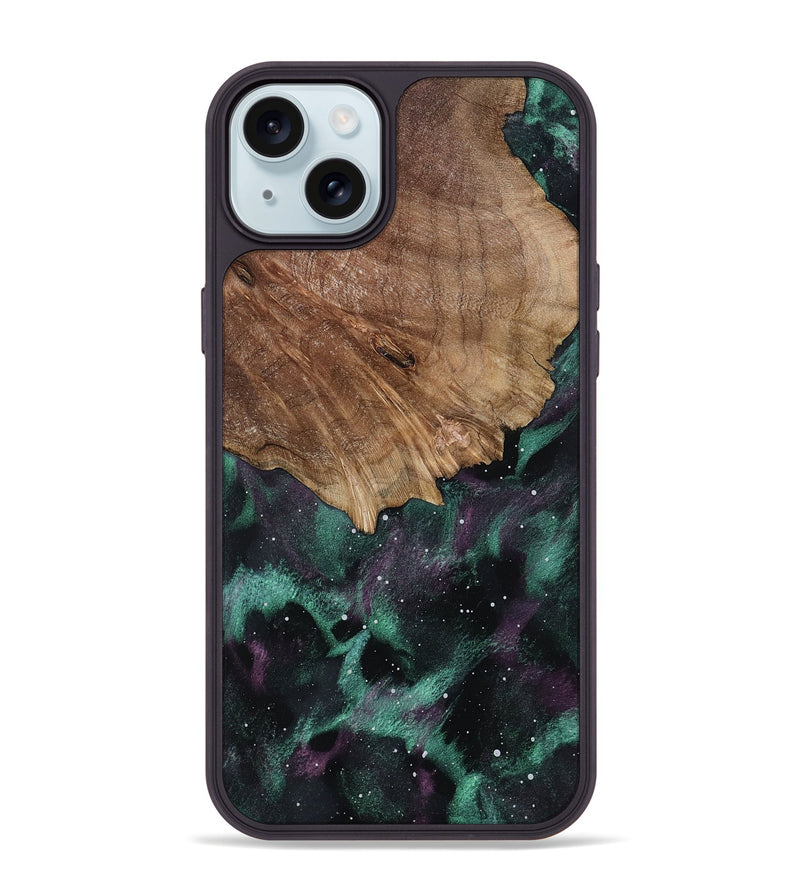 iPhone 15 Plus Wood Phone Case - Leon (Cosmos, 799801)