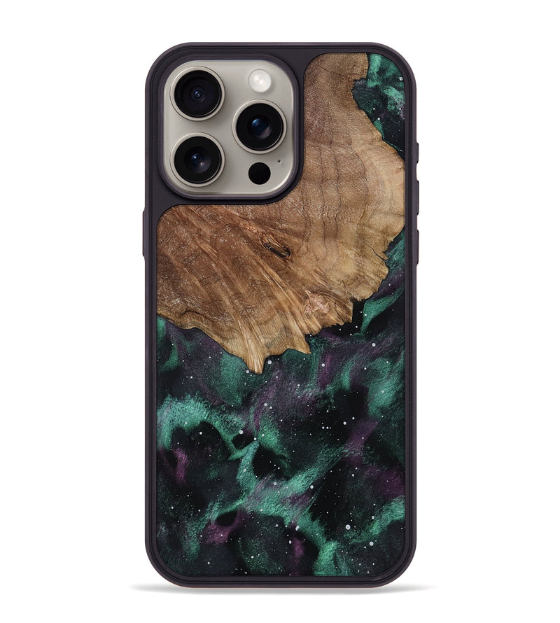 iPhone 15 Pro Max Wood Phone Case - Leon (Cosmos, 799801)