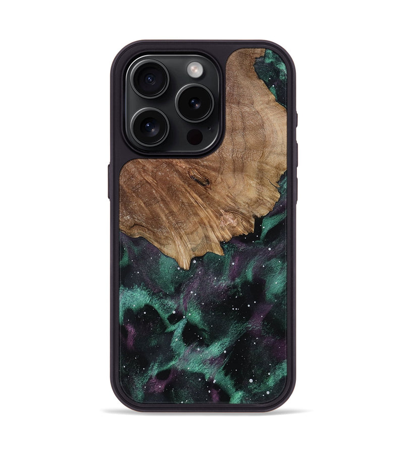 iPhone 15 Pro Wood Phone Case - Leon (Cosmos, 799801)