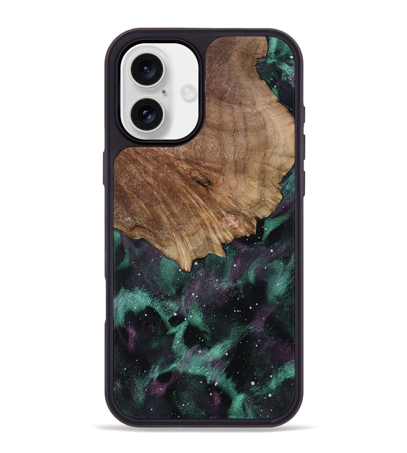 iPhone 16 Plus Wood Phone Case - Leon (Cosmos, 799801)