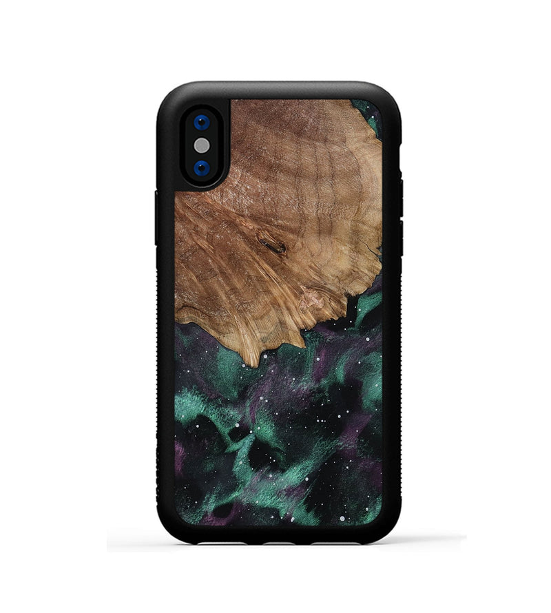 iPhone Xs Wood Phone Case - Leon (Cosmos, 799801)