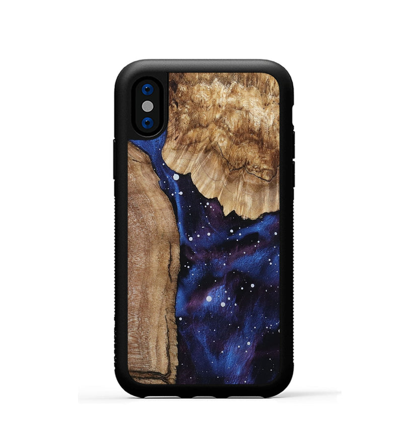 iPhone Xs Wood Phone Case - Aryanna (Cosmos, 799803)