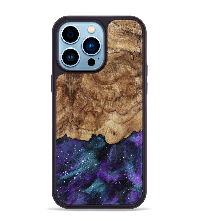 iPhone 14 Pro Max Wood Phone Case - Wilburn (Cosmos, 799806)