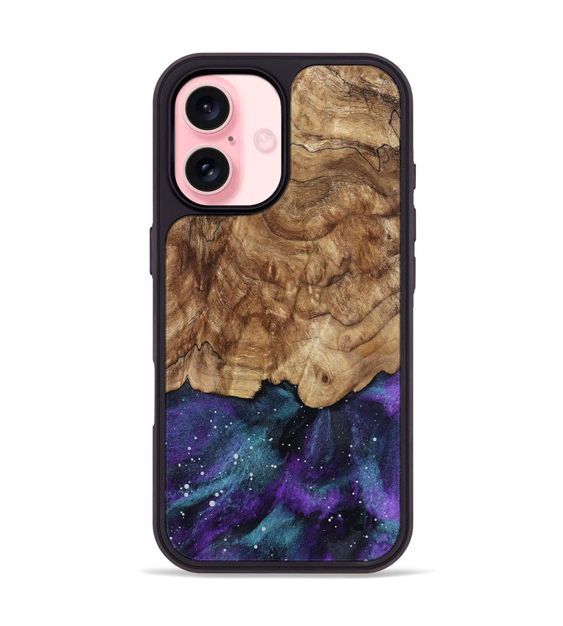 iPhone 16 Wood Phone Case - Wilburn (Cosmos, 799806)