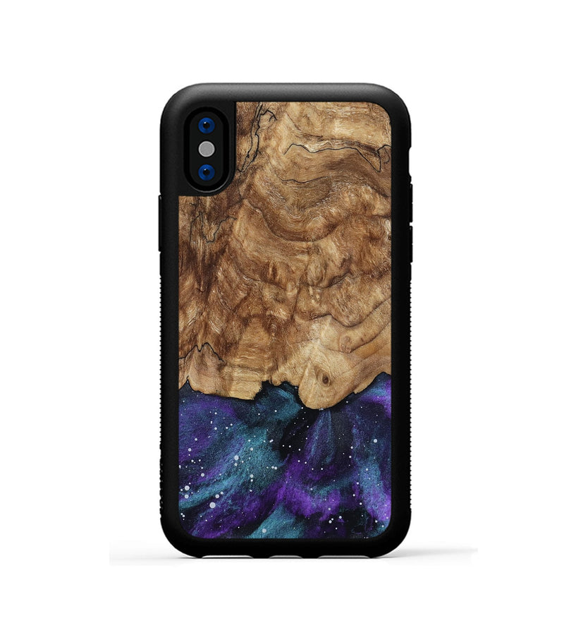 iPhone Xs Wood Phone Case - Wilburn (Cosmos, 799806)