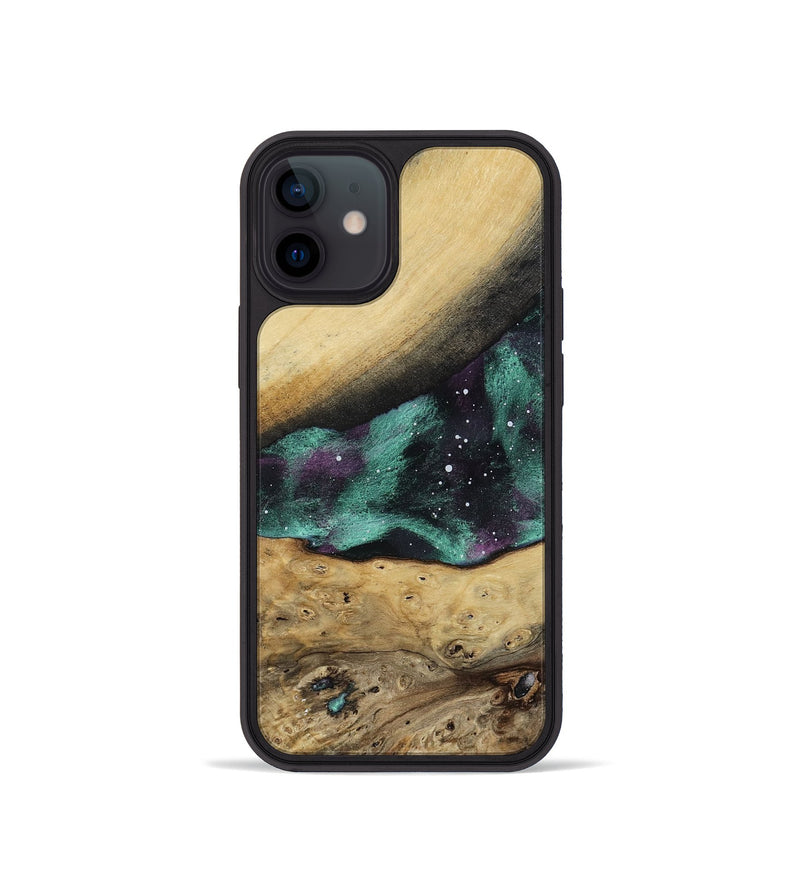 iPhone 12 mini Wood Phone Case - Zev (Cosmos, 799807)